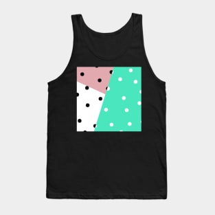 Abstract dotty pattern Tank Top